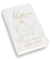Child of God First Communion Prayer Book, White