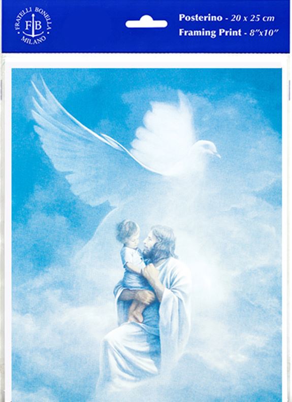 8" X 10" Christ Welcoming Child (Print Only)