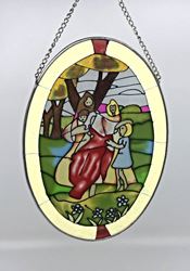 Christ With Children Stained G