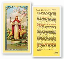 Comfort For Those Who Mourn Laminiated Holy Card