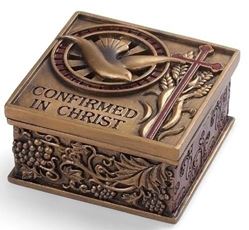 Confirmed In Christ Keepsake Box