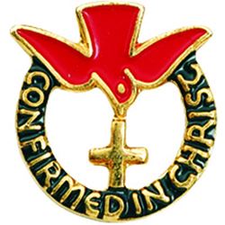Confirmed In Christ Lapel Pin
