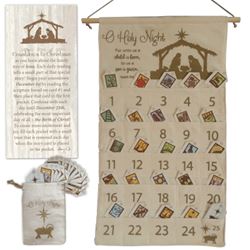 Countdown Wall Advent Calendar with Cards