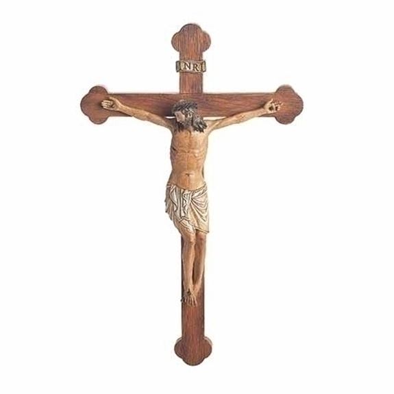 Crucifix of St. Peter 13.25" Wall Crucifix