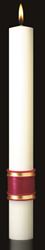 Crux Trinitas Complementing Altar Candles