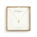 Dainty Cross Necklace - Gold
