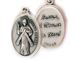 Divine Mercy 1" Oxidized Medal - 14467