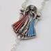 Divine Mercy Silver Plated Rosary