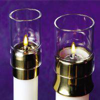 Draft Protectors for Lux Mundi Refillable Oil Candles or Candle Shells