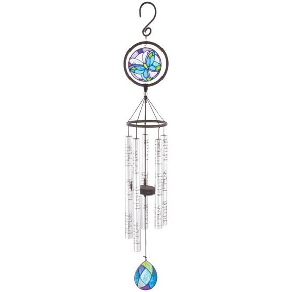 Family 35" Stained Glass Wind Chime