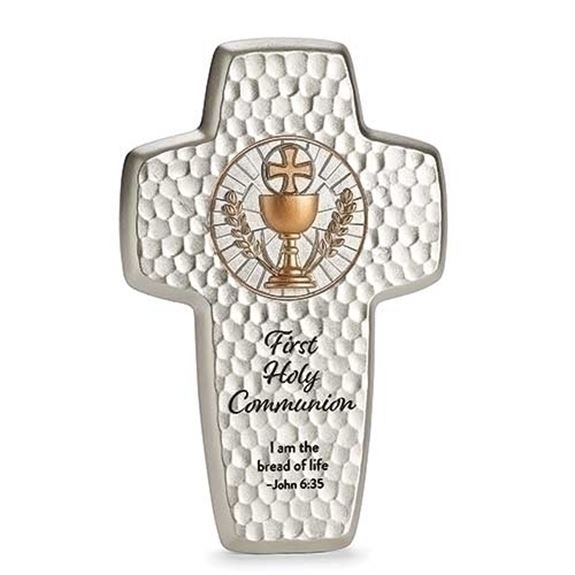 First Holy Communion 7.25" Wall Cross