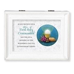 First Holy Communion Music Box