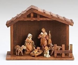 Fontanini Nativity Set With Stable