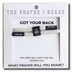 GOT YOUR BACK The Prayer I Share Bracelet