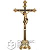 Good Friday Standing Wood Carved Crucifix from Italy