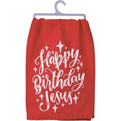 Happy Birthday Jesus Kitchen Towel