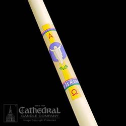 He is Risen Paschal Candle 