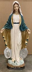 Heaven's Majesty 48" Our Lady of the Miraculous Medal Statue
