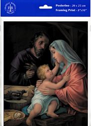 Holy Family 8" x 10" Print
