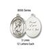 Holy Family Necklace Engraving