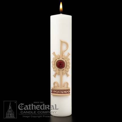 Holy Trinity SCULPTWAX Christ Candle 