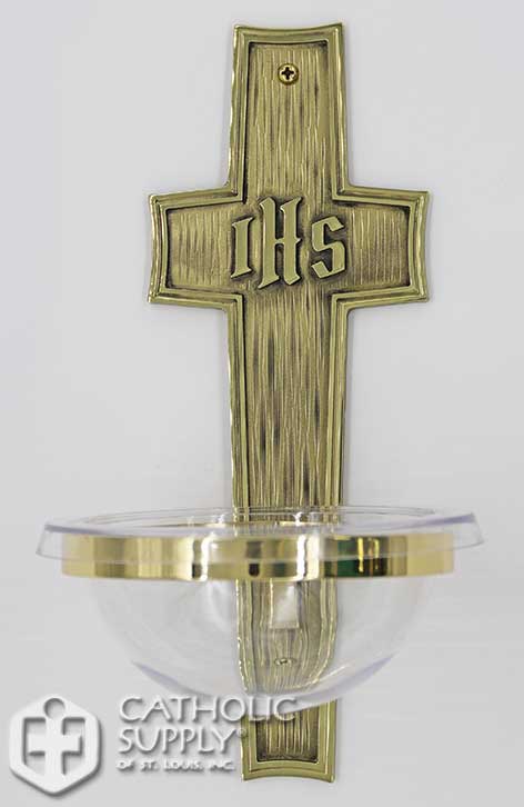 Holy Water Font, IHS Design