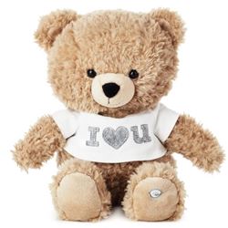 I Love You Bear Plush with Sound and Motion
