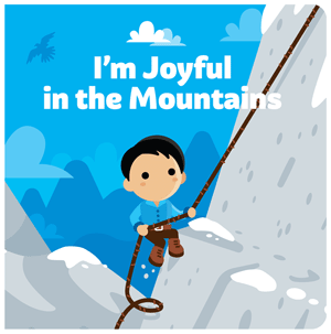 I'm Joyful in the Mountains Board Book