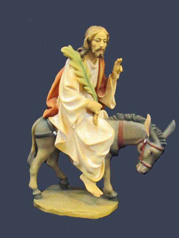 Jesus on Donkey Statue
