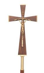K630-W Processional Crucifix