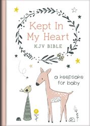 Kept in My Heart KJV Bible: A Keepsake for Baby