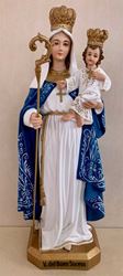 Lady Of Good Success 14" Madonna And Child Statue