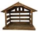 Large Scale Wood Stable, 36.5 inch tall