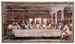 Last Supper 21" Wood Wall Plaque with Gold Leafing - 112592
