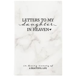 Letters to My Daughter in Heaven Leather Journal