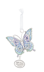 Life Always Offers Second Chances Butterfly Ornament