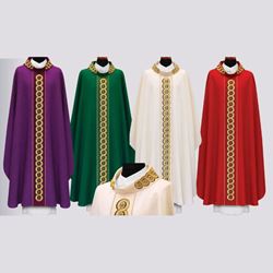 Lightweight Embroidered Chasubles from Poland