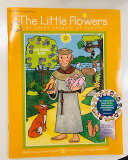 Little Flowers of St. Francis Coloring Book
