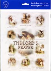 8" X 10" Lords Prayer (Print Only)