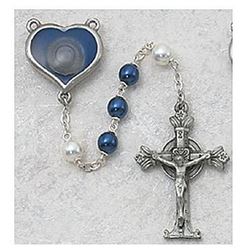 Lourdes Water Pearl Rosary
