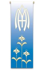 Marian Blue Our Lady Banner