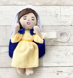 Mary Pacifier Doll
