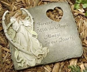 Angel Memorial Garden Stone