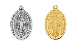 Miraculous Medal on 20" Chain