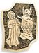 Mysteries of the Rosary Cast Bronze Wall Statuary Set of 20 - EB-40MYS15