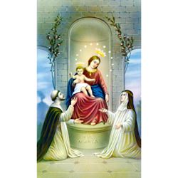 Mysteries of the Rosary Paper Prayer Card, Pack of 100