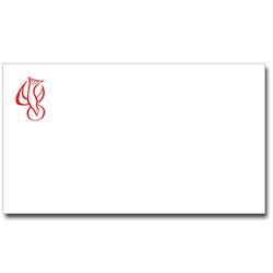 Red Dove Notecards, Pack of 25