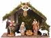 Fontanini 7 Piece Nativity Set with Stable *SIGNED BY EMANUELE FONTANINI*