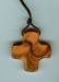 Olivewood Cross On Cord