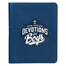 One-Minute Devotions for Boys, Faux Leather